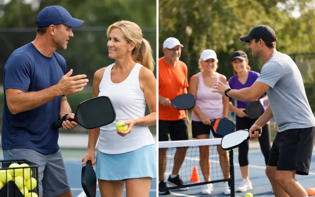 Private Coach or Clinic Pickleball?