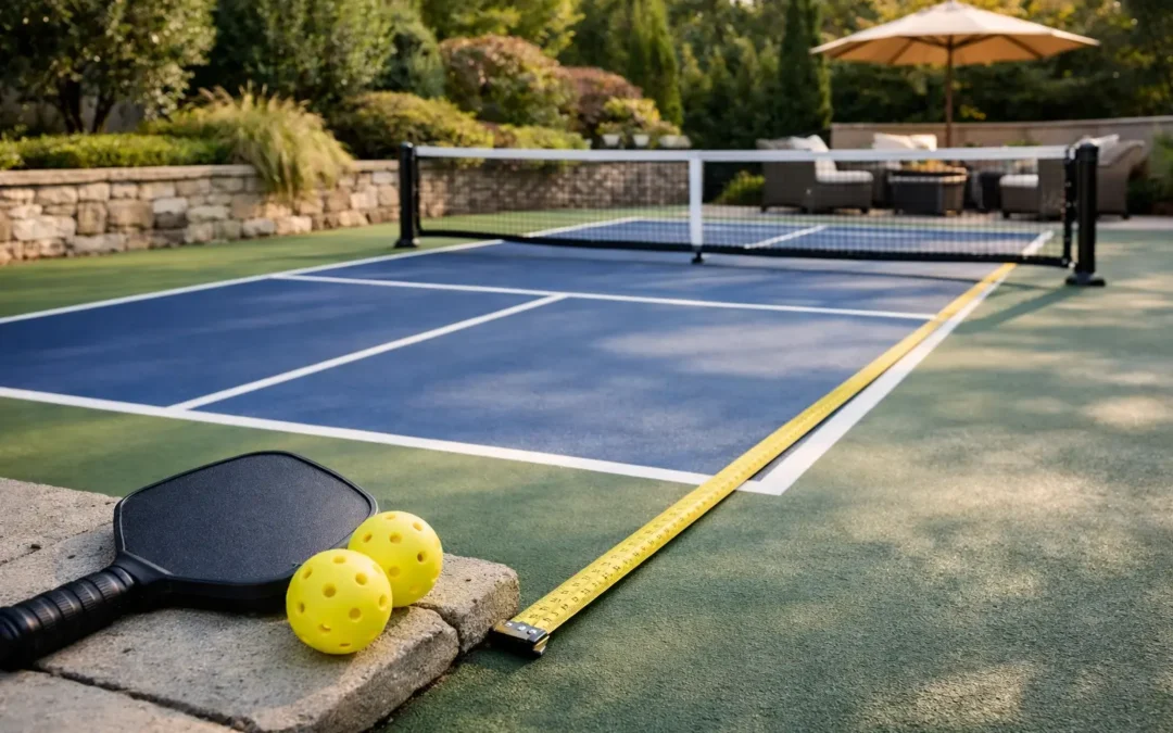 Backyard Pickleball Court Dimensions That Work