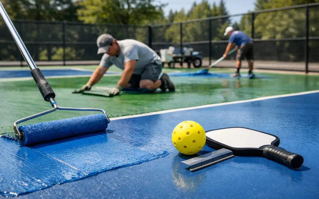 Pickleball Court Resurfacing Options That Last