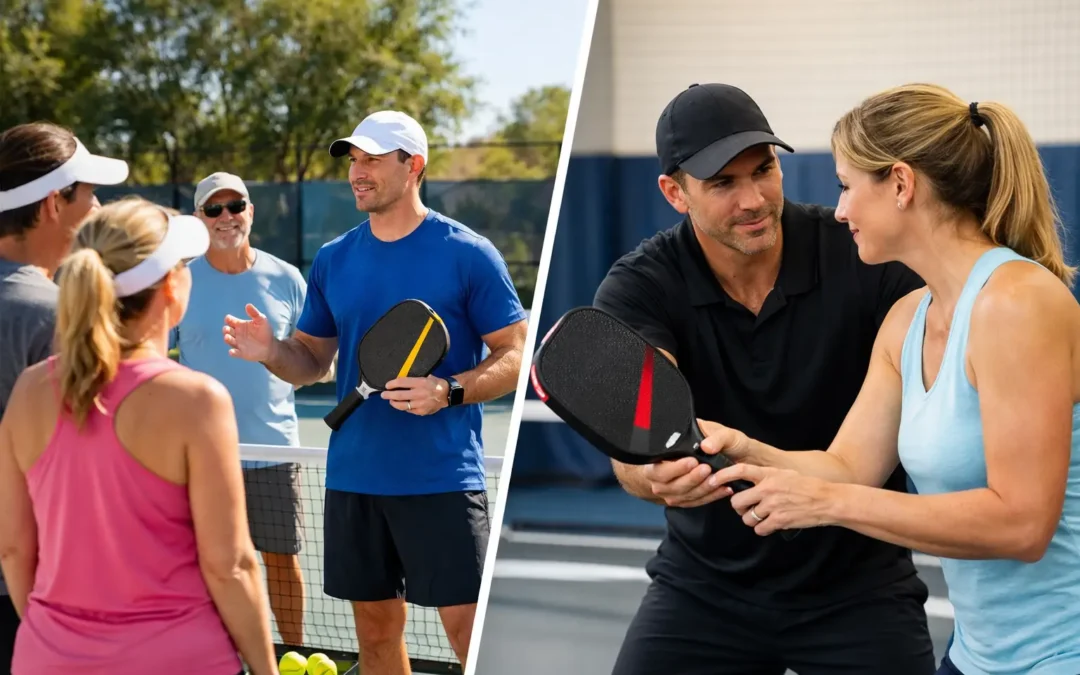Pickleball Camp or Clinic? Choose the Right Fit